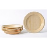 Plato de Madera Redondo 25cm