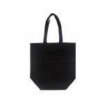 Bolsa Algodón Negra 40x38