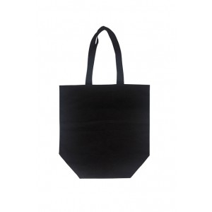 Bolsa Algodón Negra 40x38